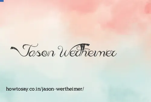 Jason Wertheimer