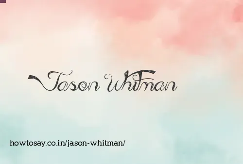 Jason Whitman