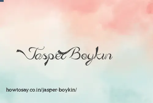 Jasper Boykin