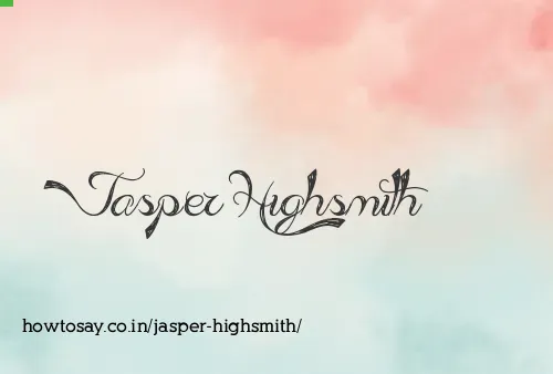 Jasper Highsmith