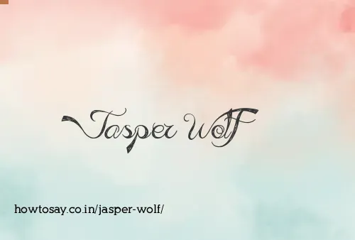 Jasper Wolf