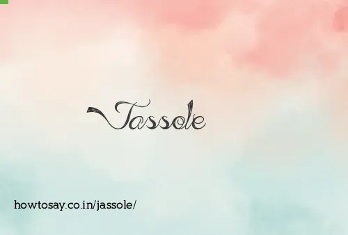 Jassole