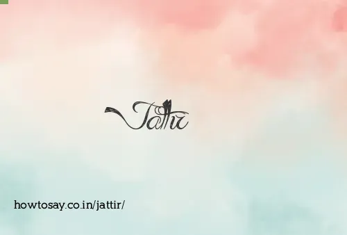 Jattir