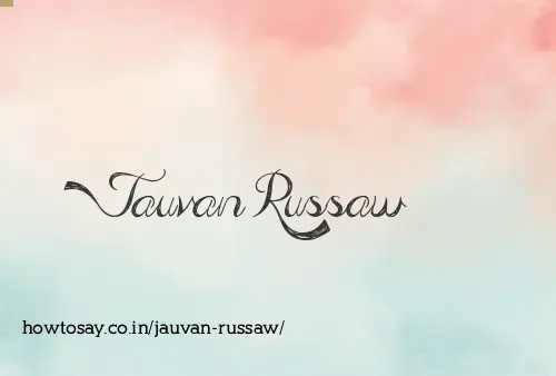 Jauvan Russaw