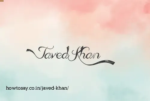 Javed Khan