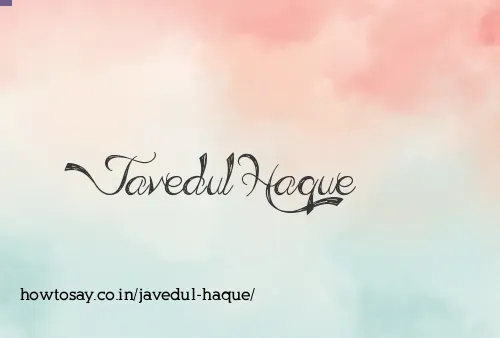 Javedul Haque