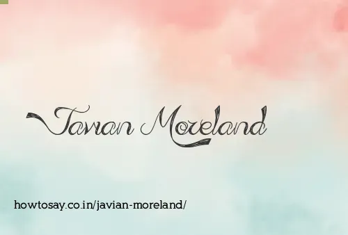 Javian Moreland