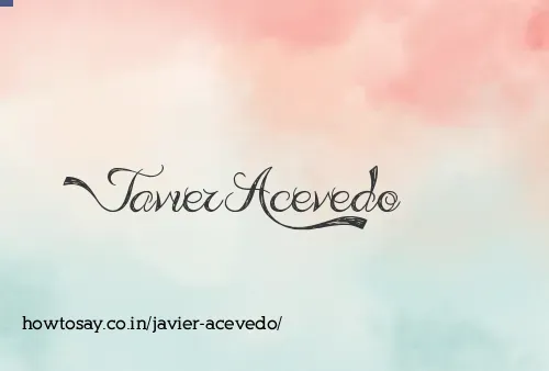 Javier Acevedo