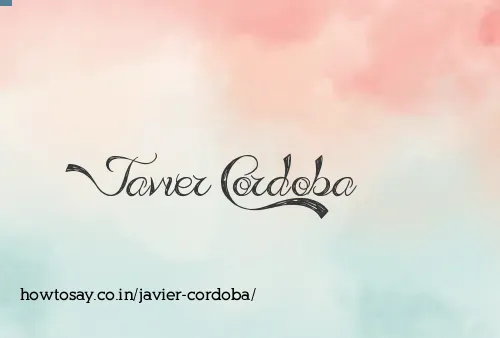 Javier Cordoba