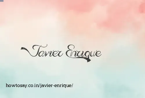 Javier Enrique
