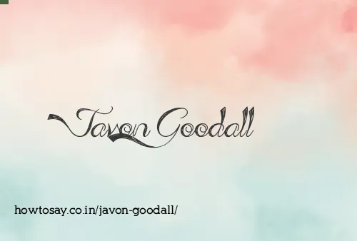 Javon Goodall