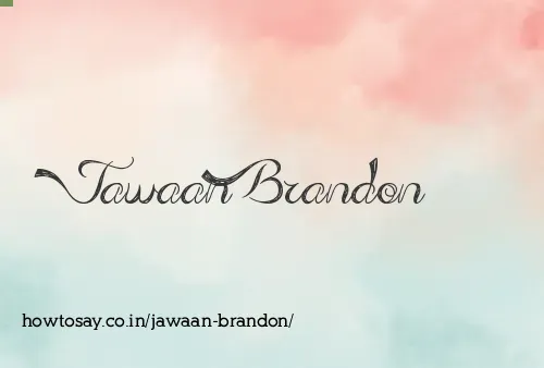 Jawaan Brandon