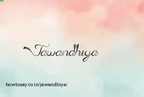 Jawandhiya
