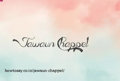 Jawaun Chappel