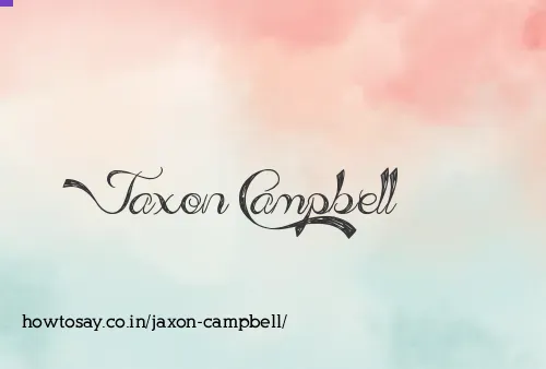 Jaxon Campbell