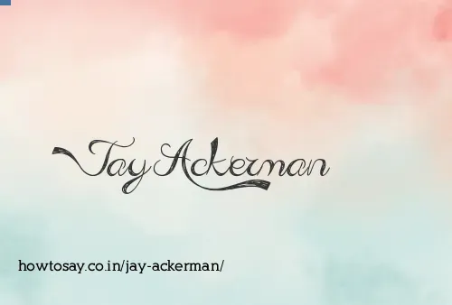 Jay Ackerman