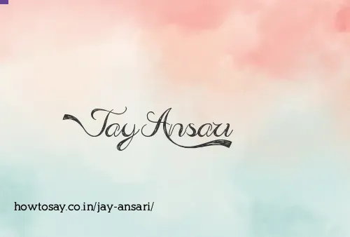 Jay Ansari