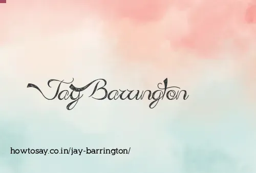 Jay Barrington