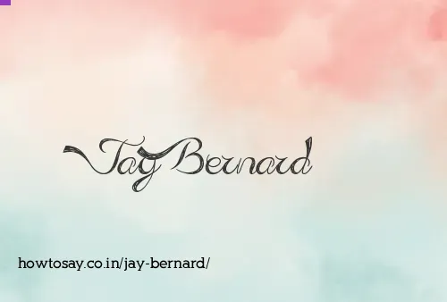Jay Bernard