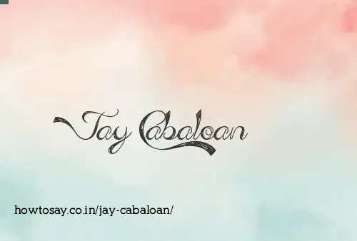 Jay Cabaloan