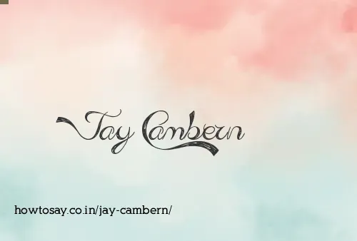 Jay Cambern