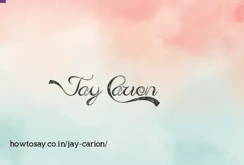 Jay Carion