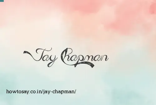Jay Chapman