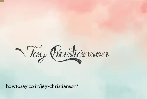 Jay Christianson