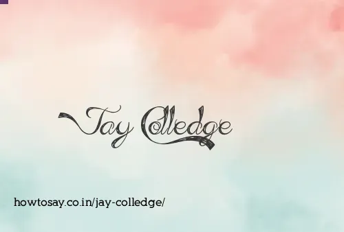 Jay Colledge