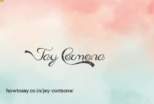 Jay Cormona