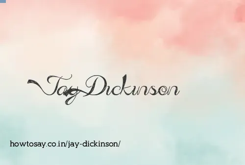 Jay Dickinson