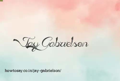 Jay Gabrielson