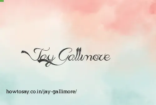 Jay Gallimore