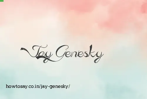 Jay Genesky