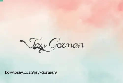 Jay Gorman