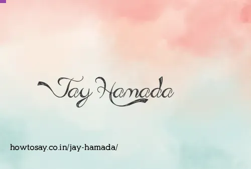 Jay Hamada