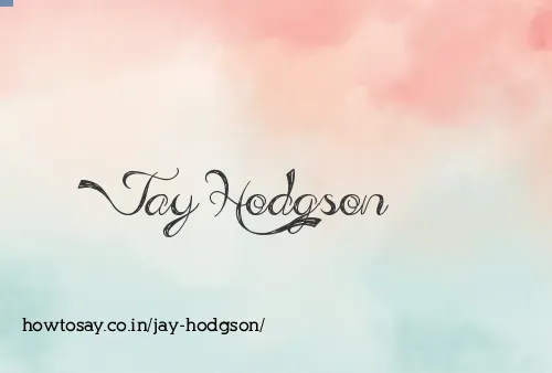 Jay Hodgson