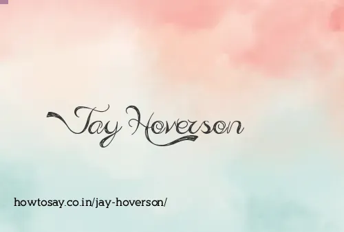 Jay Hoverson