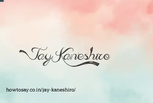 Jay Kaneshiro