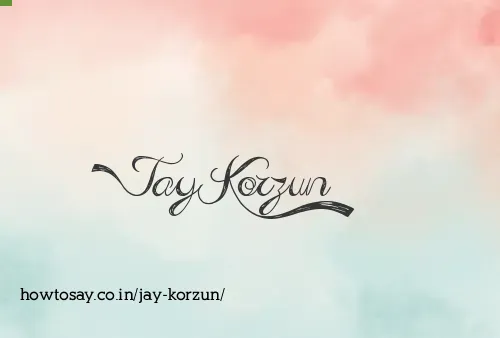 Jay Korzun