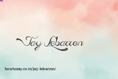 Jay Lebarron