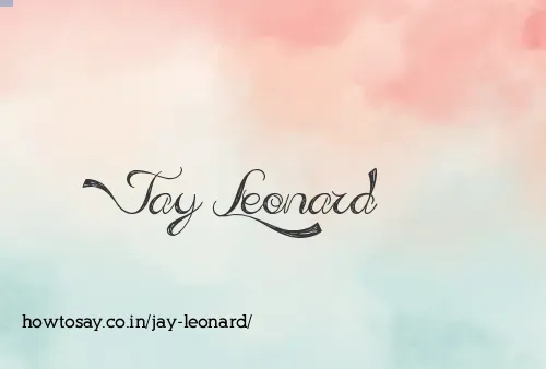 Jay Leonard