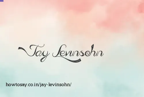 Jay Levinsohn