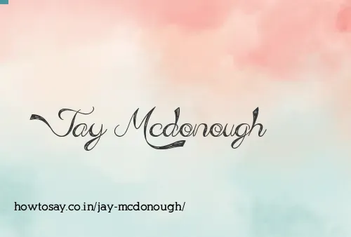 Jay Mcdonough