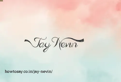 Jay Nevin