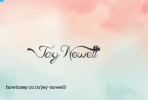 Jay Nowell