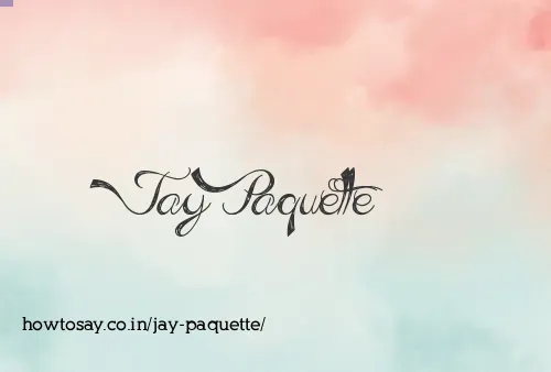 Jay Paquette
