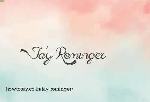 Jay Rominger
