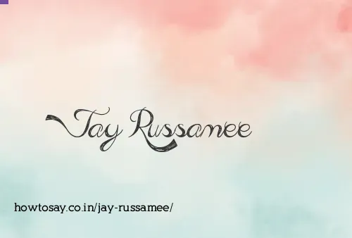 Jay Russamee