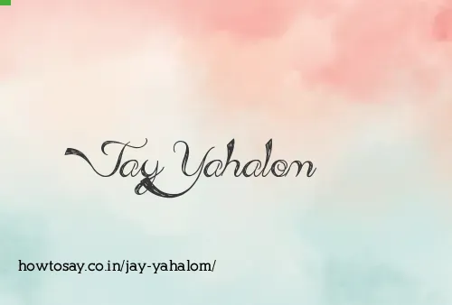 Jay Yahalom